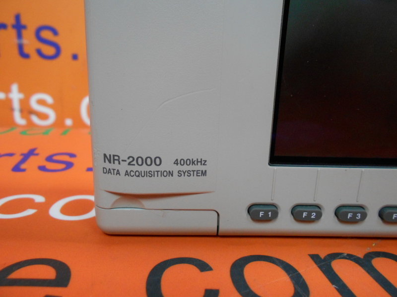 KEYENCE NR2000 400KH2 DATA ACQUISITION SYSTEM 裕益科技自動化設備可程式編碼器PLC分散式